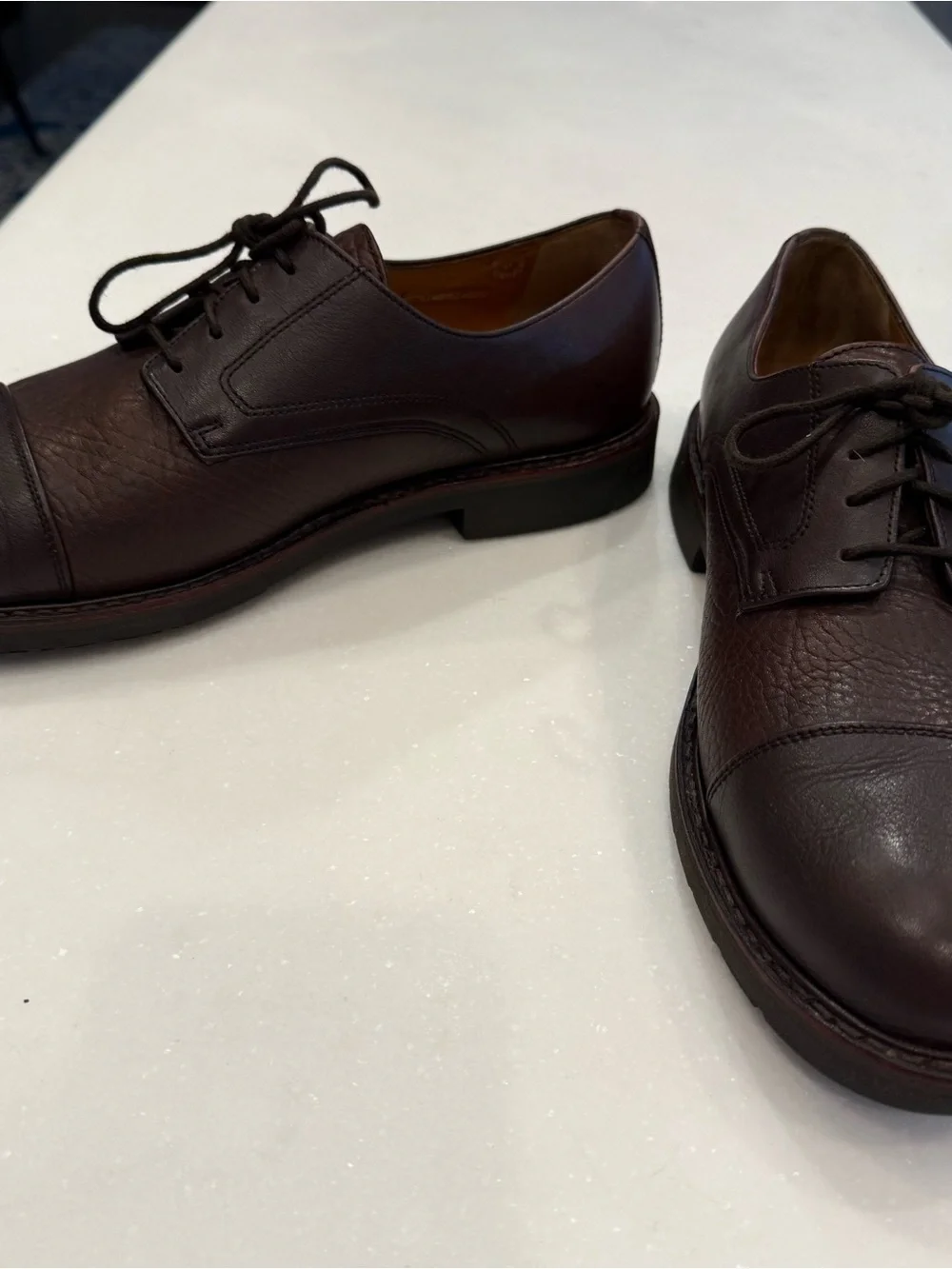 Mephisto Men's Melchior Captoe Oxford Brown Leather Goodyear Welt Sz 10 EUC